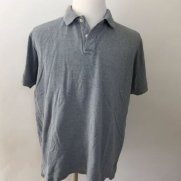 J Crew Gray Vintage Tag Polo Shirt Early 90's Size XL - Picture 1 of 8